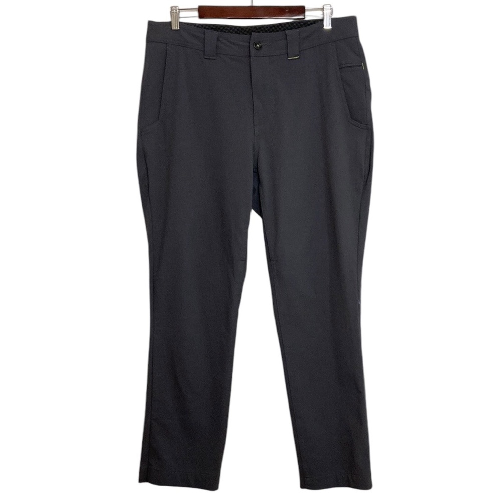 Lululemon Pants Mens 36 x 30 Gray Straight Leg Stretch Chino Casual Golf Travel